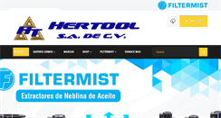 Desktop Screenshot of hertool.com.mx